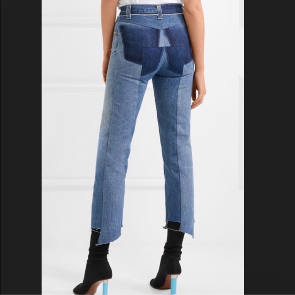 Vetements Panelled Jeans